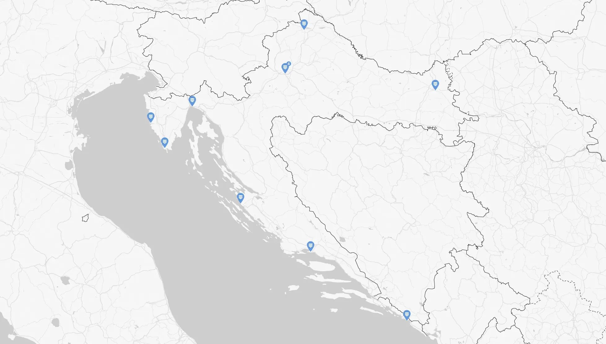 Eurovilla map