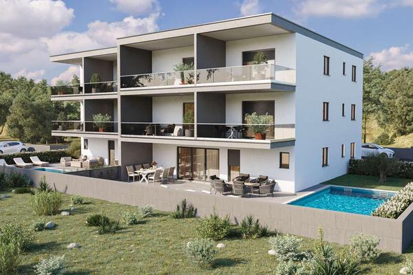 Isztria, Novigrad, exkluzív új fejlesztés a tenger közelében