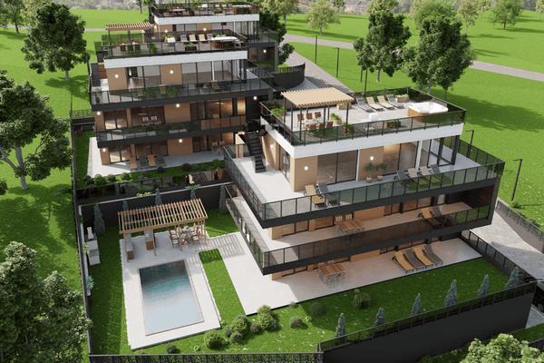 Zágráb, Gracani magaslatok, luxus ÚJ ÉPÍTÉSŰ projekt
