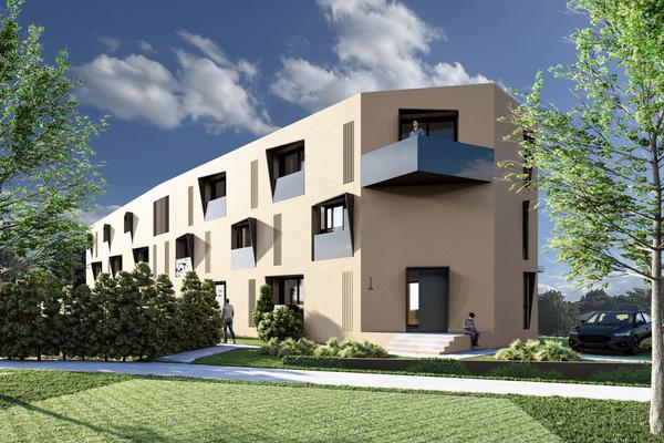 Ludbreg, modern 8 daireli yeni bir konut projesi