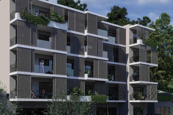 Omiš'te, muhteşem deniz manzarasına sahip, modern konut ve ticari yeni bina projesi