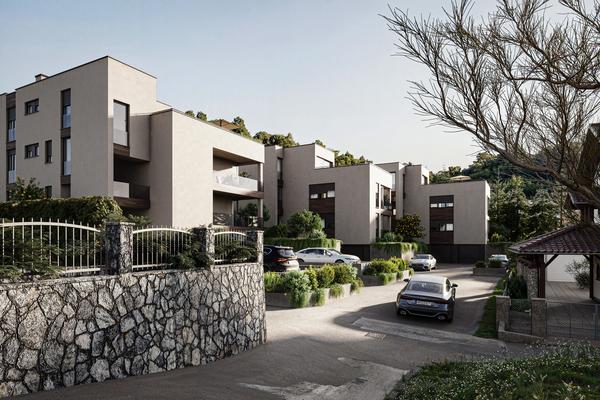 Záhřeb, Perjavica, moderní nový rezidenční projekt
