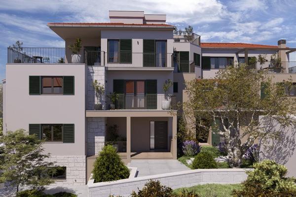 Ciovo - Okrug Gornji | Yeni bir konut projesinde ayrıcalıklı satış: Altı adet deniz manzaralı konut birimi