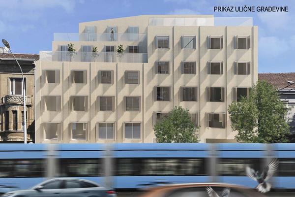 Záhřeb, Maksimirska ulice, „Dvě holubice“ – luxusní projekt moderní rezidenční a komerční budovy