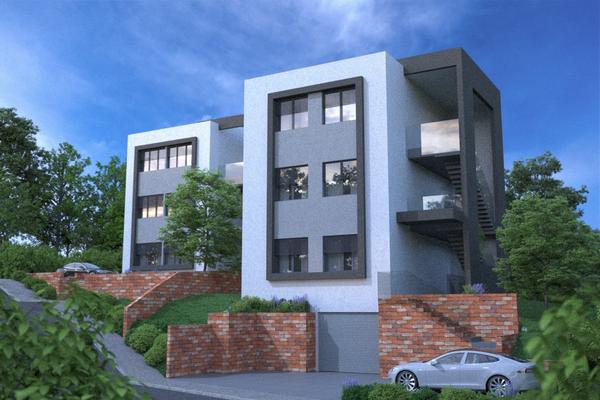 Zágráb, Maksimir, ÚJ ÉPÍTÉSŰ, modern apartmanok nyitott kilátással