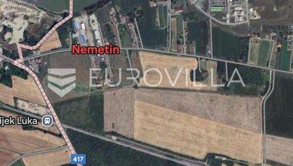 Osijek, Nemetin, inşaat bölgesinde 40.475 m² alana sahip satılık arsa.