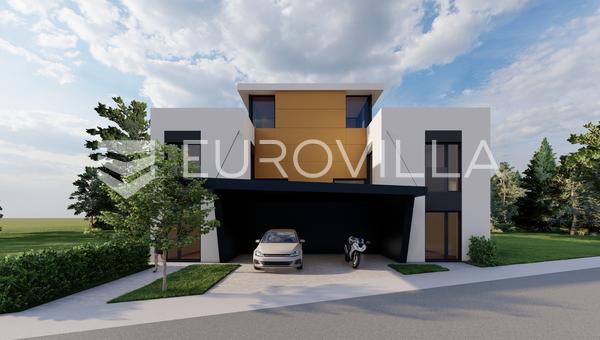 Osijek, Ulica Jela, moderna kuća površine 170 m² s vrtom, balkonom i krovnom terasom *novogradnja*