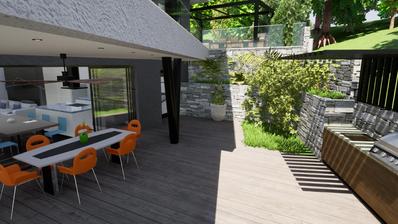 Rijeka, Kozala, OBRA NUEVA, lujoso apartamento de cuatro habitaciones de 96m² con jardín privado, garaje y estacionamien