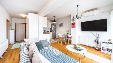 Zagreb, Stenjevec, trosoban stan neto površine 65 m² s panoramskim pogledom i parkingom