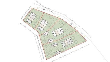 Đakovo, Pisak, byggetomt 545 m²