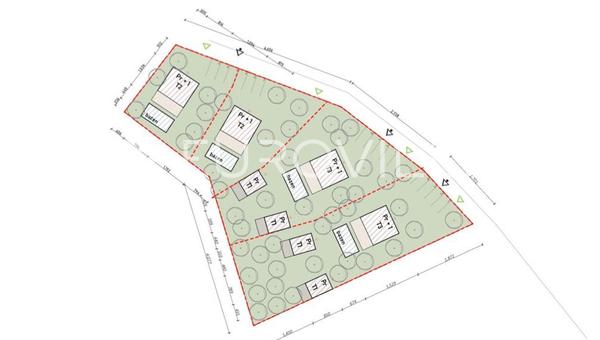 Đakovo, Pisak, arsa 545 m²