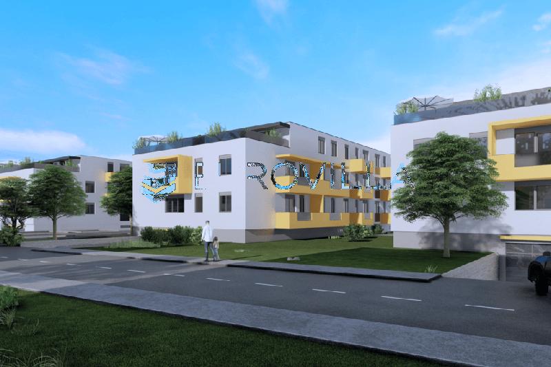 Zagreb, Odra, toværelses lejlighed med garageparkeringsplads, nettoareal 60,07 m², nybyggeri - 2