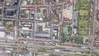 Záhřeb, Náměstí Francouzské republiky, nově zrekonstruovaný jednopokojový byt s balkonem, 40 m²