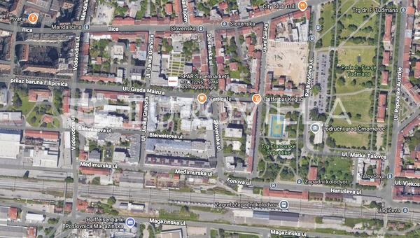 Zagabria, Trg Francuske Republike, appartamento monolocale appena ristrutturato con balcone, 40 m²