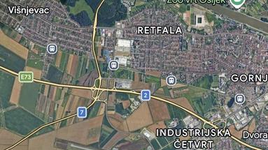 Osijek, Retfala - działka budowlana na sprzedaż, powierzchnia całkowita 360 m²