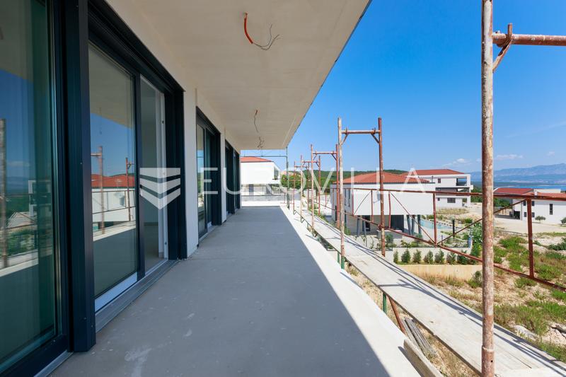 Île de Krk, Vrbnik, appartement moderne avec vue sur la mer, espace studio supplémentaire et jardin - 11