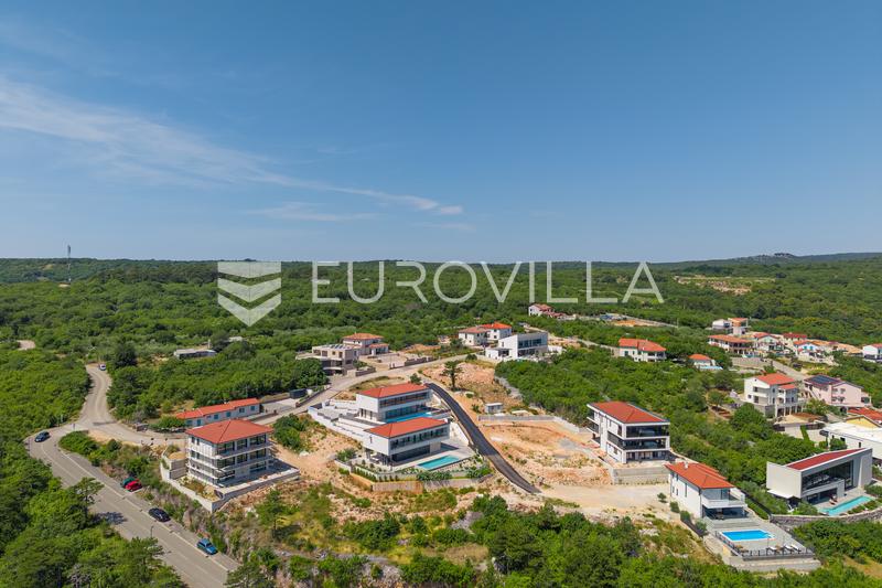 Île de Krk, Vrbnik, appartement moderne avec vue sur la mer, espace studio supplémentaire et jardin - 18