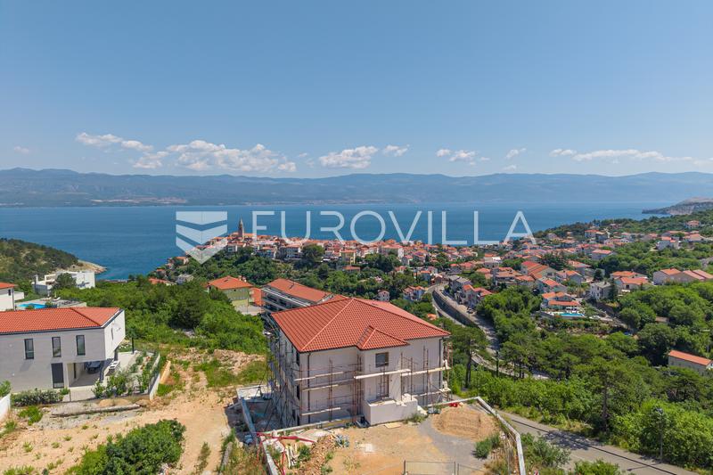 Île de Krk, Vrbnik, appartement moderne avec vue sur la mer, espace studio supplémentaire et jardin - 17