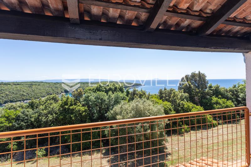 Istria, Duga Uvala - 2. kerros, remontoitu huoneisto kompleksissa merinäköalalla, 150 m merestä - 11