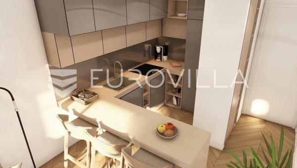 Zagreb, Rudeš, funkcionalan dvosoban stan 34 m², NOVOGRADNJA