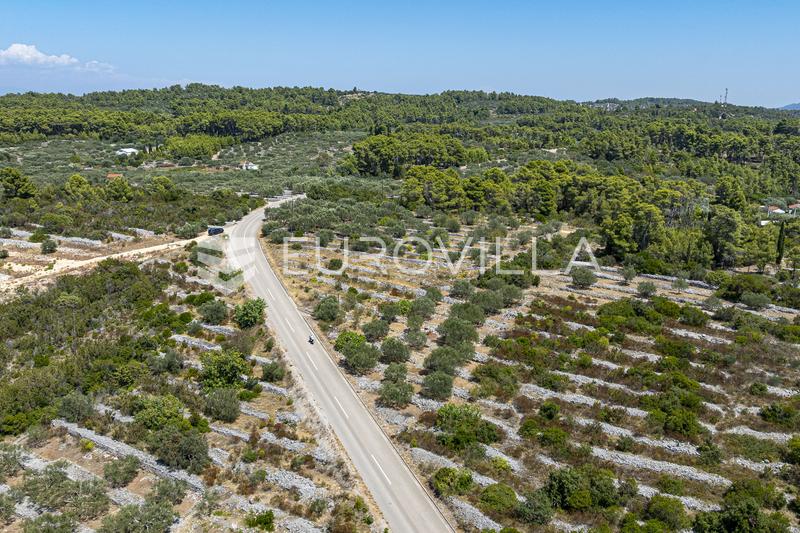 Insel Korcula, Vela Luka, landwirtschaftliches Grundstück mit Meerblick - 5