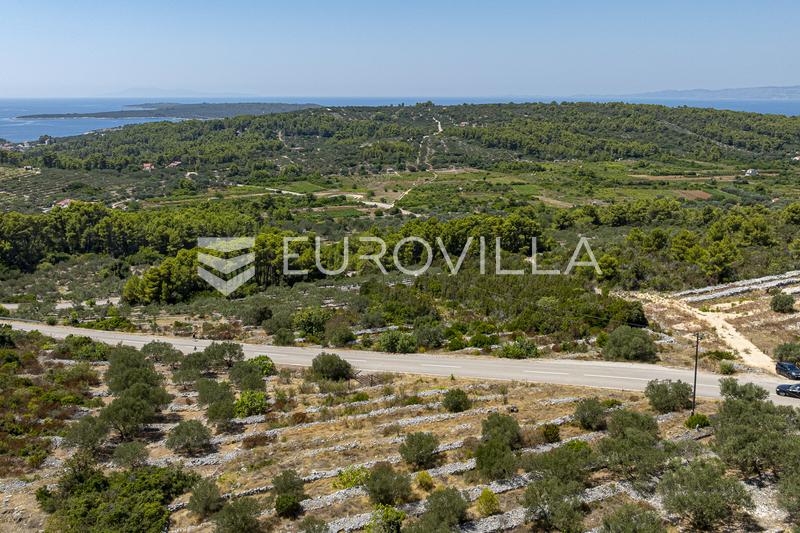 Insel Korcula, Vela Luka, landwirtschaftliches Grundstück mit Meerblick - 4