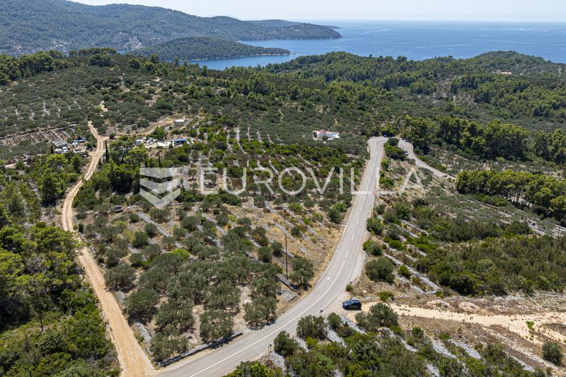 Insel Korcula, Vela Luka, landwirtschaftliches Grundstück mit Meerblick - 2