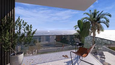 Ciovo, Okrug Gornji, modern two-bedroom apartment - first row to the sea