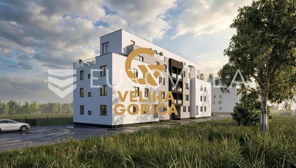 Velika Gorica, modern háromszobás lakás új építésű házban, 84 m²