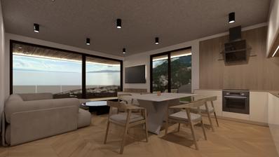 Opatija, Ičići, luksuzan stan u ekskluzivnoj novogradnji, panoramski pogled na more
