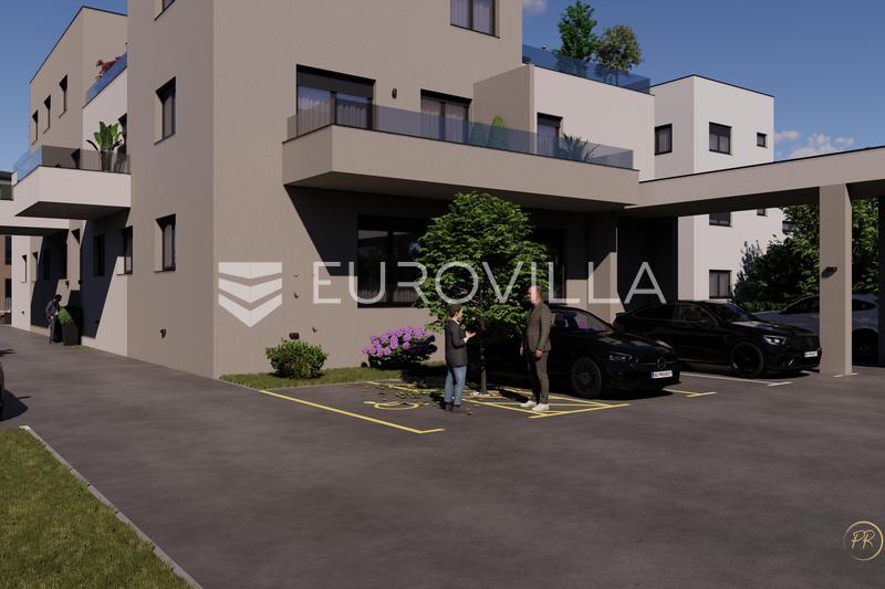 Zagreb, Sveta Klara, KLARA LIVING, toværelses lejlighed 71,25 m², HAVE, NYBYGGERI - 13