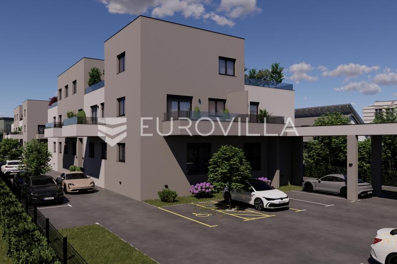 Zagreb, Sveta Klara, KLARA LIVING, toværelses lejlighed 71,25 m², HAVE, NYBYGGERI - 8