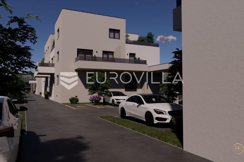 Zagreb, Sveta Klara, KLARA LIVING, toværelses lejlighed 71,25 m², HAVE, NYBYGGERI - 9