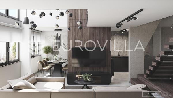 Zagreb, Nova ves, luskuzan trosoban stan, NKP 120 m2