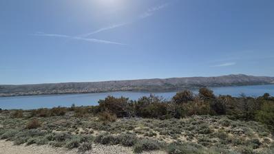 Pag, terreno para construção com vista panorâmica para o mar, zona T2, 5750 m²