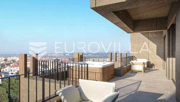 İstirya, Umag - Green Tower Rezidans, Teraslı Üç Yatak Odalı Daire, 6. Kat