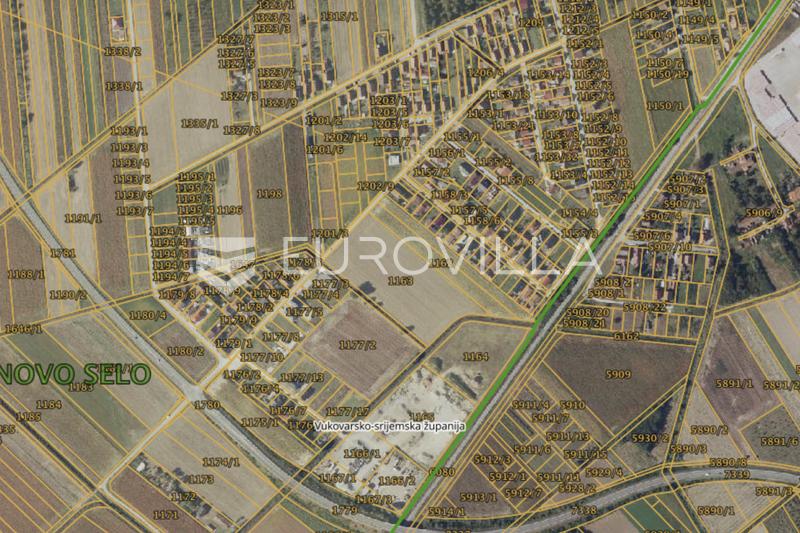 Vinkovci, Vinkovačko Novo Selo, building land area 464 m2