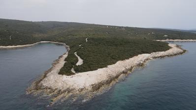 Ístria, Kavran - terreno agrícola 291 m² - a 100 m do MAR