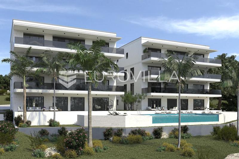 Primošten, dvosoban stan u prizemlju s bazenom, 90,53 m² - 1