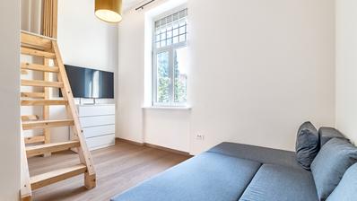 Záhřeb, centrum města, funkční jednopokojový byt, 33 m²