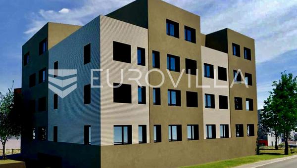 Zagreb, Dugave, yeni bina, birinci katta logyalı üç odalı daire, toplam 69,02 m²