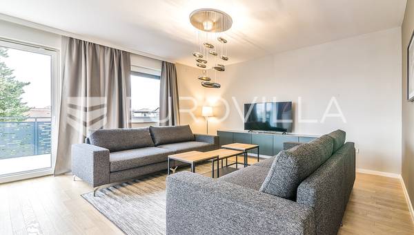 Zágráb, Pantovcak, gyönyörű, három hálószobás lakás 150 m² garázzsal, ÚJ ÉPÍTÉS