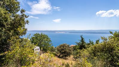 Čelina, building plot with a sea view, total area of 746 m²