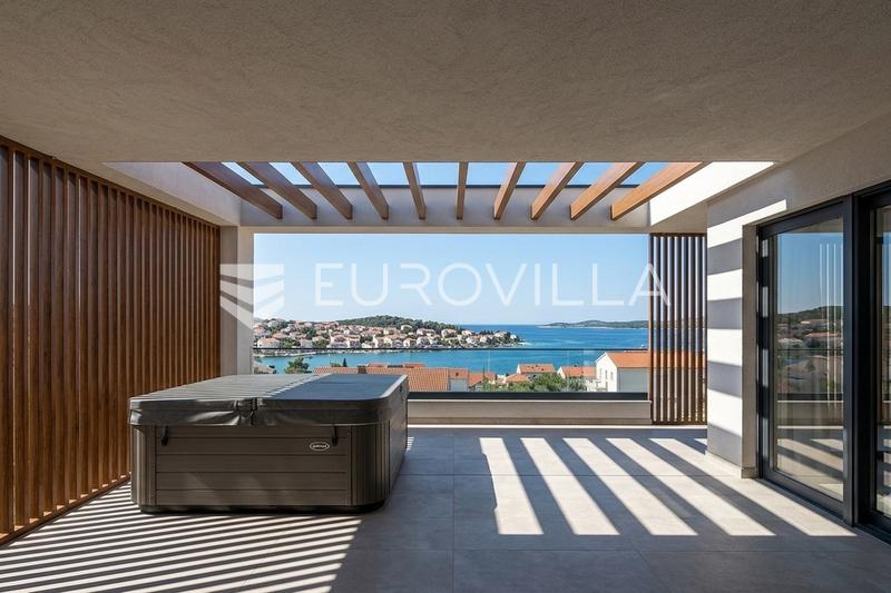 Ciovo, Okrug Gornji - penthouse med panoramautsikt - 1