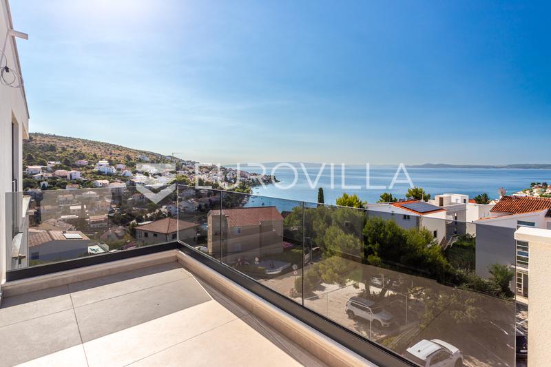 Ciovo, Okrug Gornji - penthouse med panoramautsikt - 13
