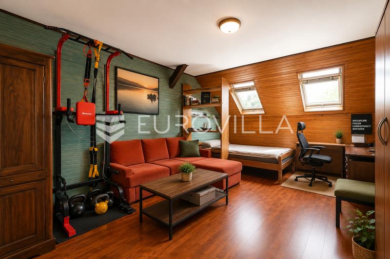 Zagrzeb, Plac Brytyjski, całe piętro poddasza 260 m², do remontu - 6
