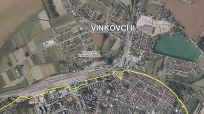 Vinkovci, Slavija, građevinsko zemljište 796 m²