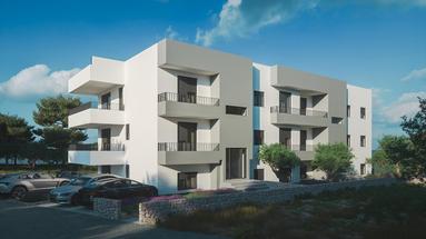 Ciovo, Okrug Gornji, apartamento de un dormitorio en el primer piso con plaza de garaje
