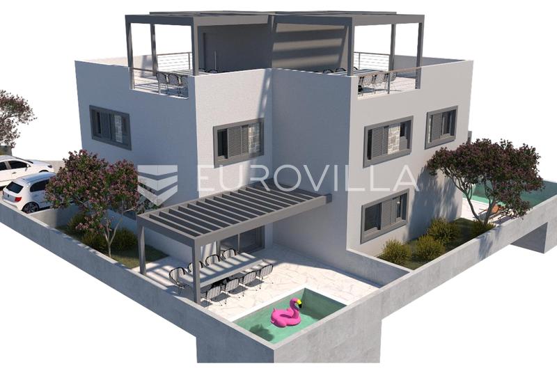 Nin-Zdrijac • Luxusní apartmán u moře s bazénem • 152 m² - 2