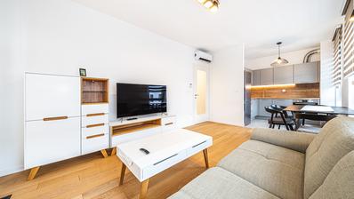 Novi Zagreb, Dugave, vynikající dvoupokojový byt 69,27 m², parkování